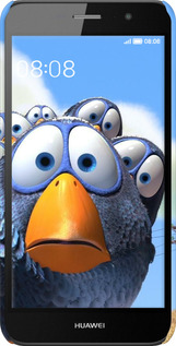3D пластиковий матовий чехол Angry Birds для Huawei Y6 Pro - 6008m-355 изображение 