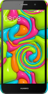 3D пластиковый матовый чехол Y2K Jelly Dream для Huawei Y6 Pro - 6780m-355 изображение 