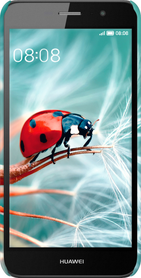 3D пластиковий матовий чехол Сонечко для Huawei Enjoy 5 - 6049m-475 изображение 