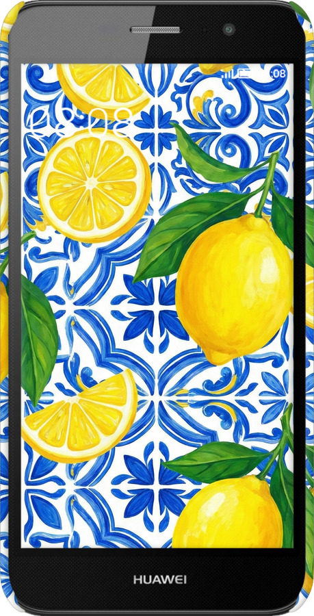 3D пластиковий матовий чехол Grocery Girl Italian Summer для Huawei Enjoy 5 - 6766m-475 изображение 