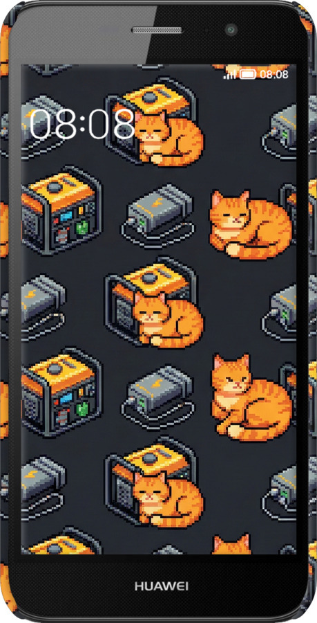 3D пластиковый матовый чехол Autonomous Zone для Huawei Y6 Pro - 6771m-355 изображение 