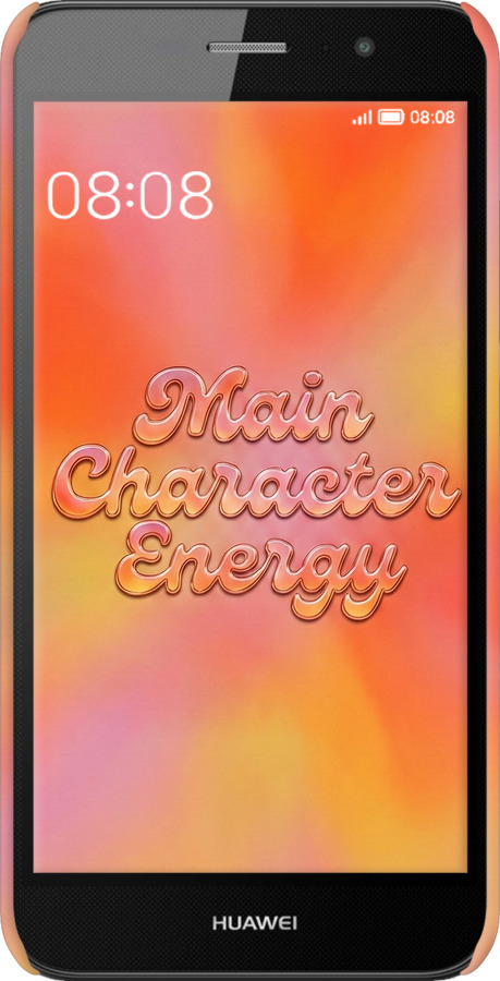 3D пластиковый матовый чехол Aura Gradient Main Character Energy Aesthetic Y2K для Huawei Y6 Pro - 6783m-355 изображение 