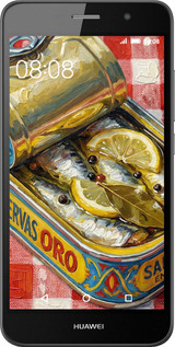 Силиконовый чехол Vintage Sardine Tin Phone для Huawei Y6 Pro - 6772u-355 изображение 