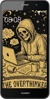 Силіконовий чехол The Overthinker для Huawei Y6 Pro - 6774u-355 изображение 
