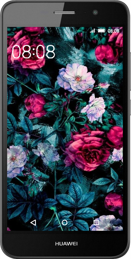 Силіконовий чехол Сад та троянди для Huawei Y6 Pro - 6483u-355 изображение 