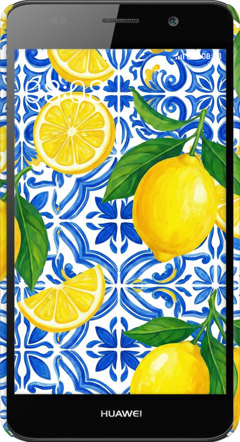 3D пластиковый матовый чехол Grocery Girl Italian Summer для Huawei Y6 - 6766m-333 изображение 