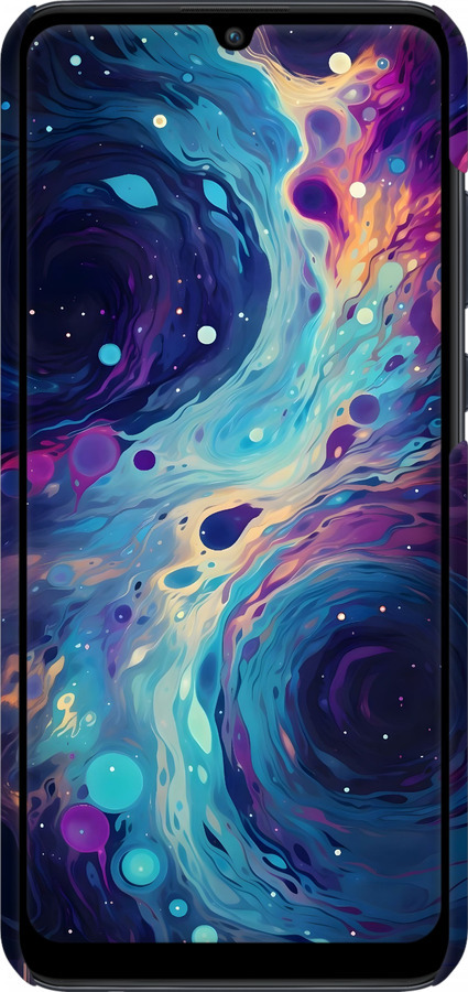 3D пластиковий матовий чехол Арт акварель для Huawei Y6p - 6329m-1952 изображение 