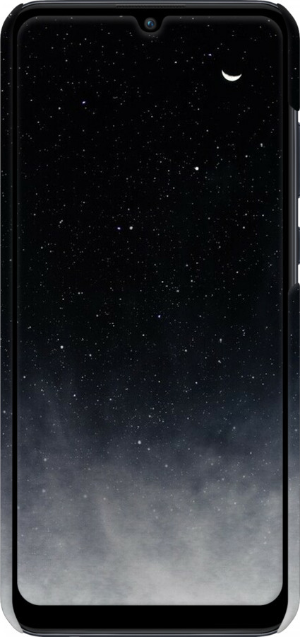 3D пластиковый матовый чехол Сині хмари, Синій місяць для Huawei Y6p - 6396m-1952 изображение 