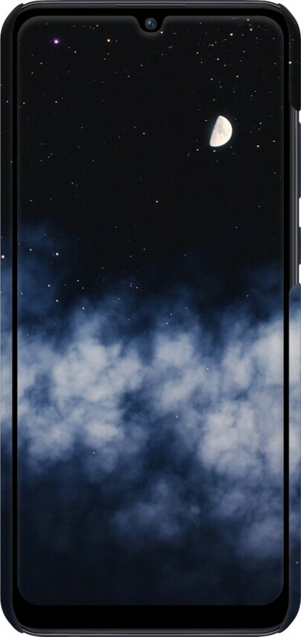 3D пластиковый матовый чехол Ночное небо для Huawei Y6p - 6450m-1952 изображение 