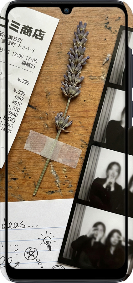 3D пластиковий матовий чехол Aesthetic Scrapbook Collage для Huawei Y6p - 6773m-1952 изображение 