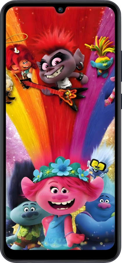 Силіконовий чехол Тролі для Huawei Y6p - 6343u-1952 изображение 