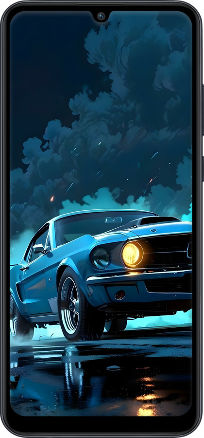2D пластиковий чехол Форд мустанг для Huawei Y6p - 6374t-1952 изображение 