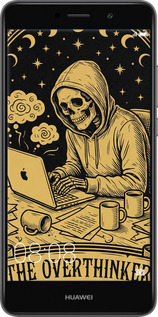 Силіконовий чехол The Overthinker для Huawei Y7 2017 - 6774u-1019 изображение 