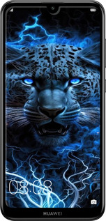 TPU чехол Крижаний леопард для Huawei Y7 2019 - 6460b-1638 изображение 