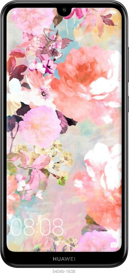 TPU чехол № 5404 для Huawei Y7 2019 - 5404b-1638 изображение 