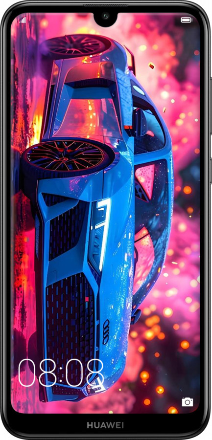 TPU чехол Ауди для Huawei Y7 2019 - 6286b-1638 изображение 