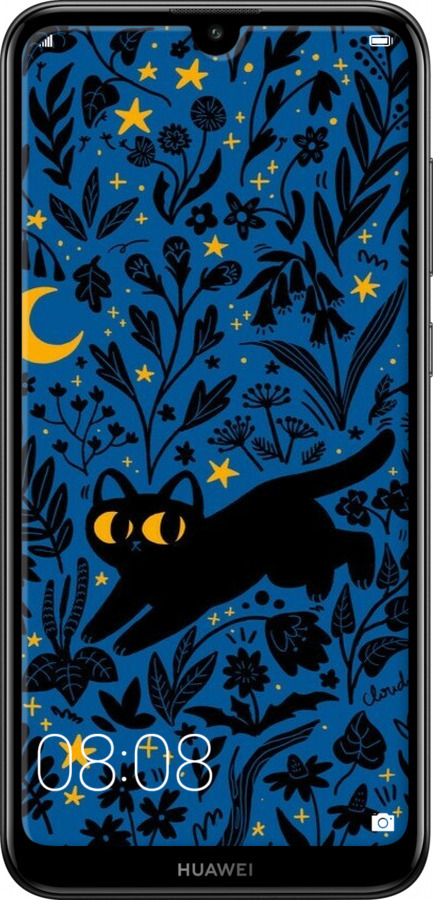 TPU чехол Літня ніч для Huawei Y7 2019 - 6472b-1638 изображение 