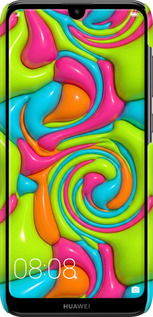 3D пластиковый матовый чехол Y2K Jelly Dream для Huawei Y7 2019 - 6780m-1638 изображение 