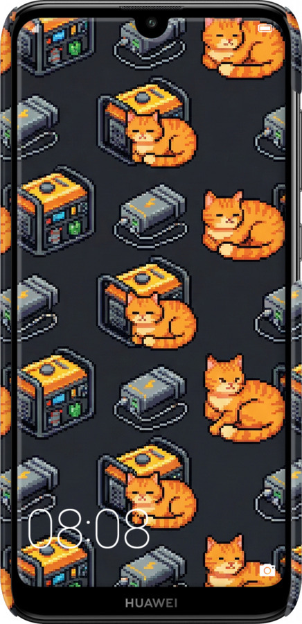 3D пластиковый матовый чехол Autonomous Zone для Huawei Y7 2019 - 6771m-1638 изображение 