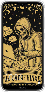 Силикон с усиленными углами чехол The Overthinker для Huawei Y7 2019 - 6774sp-1638 изображение 