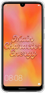 Силикон с усиленными углами чехол Aura Gradient Main Character Energy Aesthetic Y2K для Huawei Y7 2019 - 6783sp-1638 изображение 