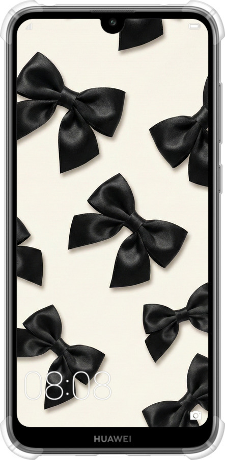 Силіконовий протиударний с посиленими кутами чехол Dark Coquette для Huawei Y7 2019 - 6765sp-1638 изображение 