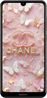 2D пластиковый чехол Шанель для Huawei Y7 2019 - 6366t-1638 изображение 