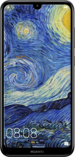 2D пластиковый чехол «Звездная ночь» Винсента Ван Гога для Huawei Y7 2019 - 6433t-1638 изображение 