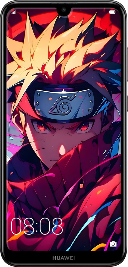 2D пластиковий чехол Наруто для Huawei Y7 2019 - 6274t-1638 изображение 