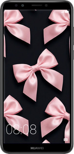 TPU чехол Coquette Ribbons Dark Coquette для Huawei Honor 7C Pro - 6767b-2070 изображение 