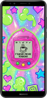 TPU чехол Y2K Aesthetic Retro Pet: Годуй мене кавою для Huawei Y7 Prime 2018 - 6784b-1509 изображение 