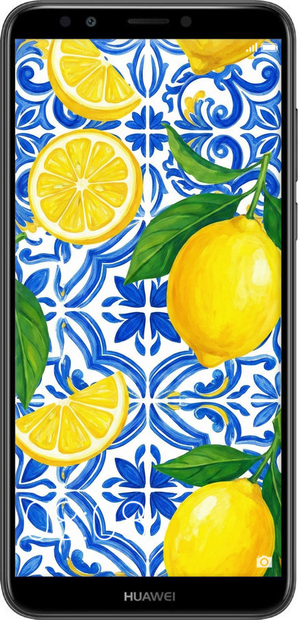 2D пластиковый чехол Grocery Girl Italian Summer для Huawei Y7 Prime 2018 - 6766t-1509 изображение 