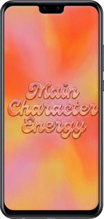 Силиконовый чехол Aura Gradient Main Character Energy Aesthetic Y2K для Huawei P Smart 2020 - 6783u-2060 изображение 