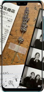 3D пластиковый матовый чехол Aesthetic Scrapbook Collage для Huawei Y9 2019 - 6773m-1602 изображение 