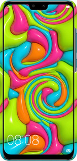 3D пластиковый матовый чехол Y2K Jelly Dream для Huawei Y9 2019 - 6780m-1602 изображение 