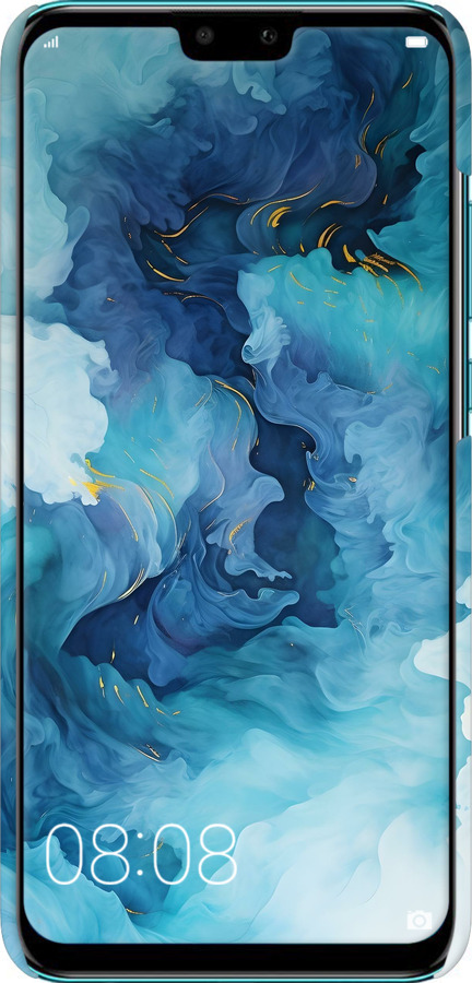 3D пластиковий матовий чехол Акварель для Huawei Y9 2019 - 6320m-1602 изображение 