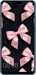 Силіконовий чехол Coquette Ribbons Dark Coquette для Huawei Y9 2019 - 6767u-1602 изображение 