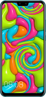 Силиконовый чехол Y2K Jelly Dream для Huawei Y9 2019 - 6780u-1602 изображение 