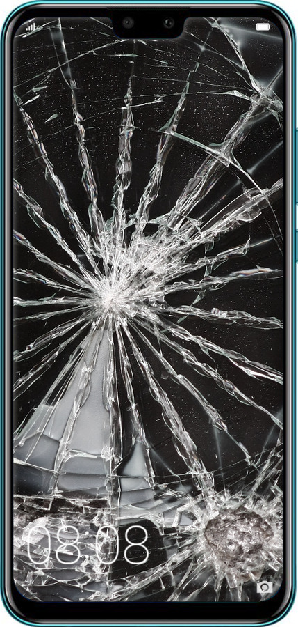 Силиконовый чехол Glass для Huawei Y9 2019 - 6608u-1602 изображение 