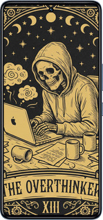 Силиконовый чехол The Overthinker для Infinix GT 10 pro - 6774u-3172 изображение 