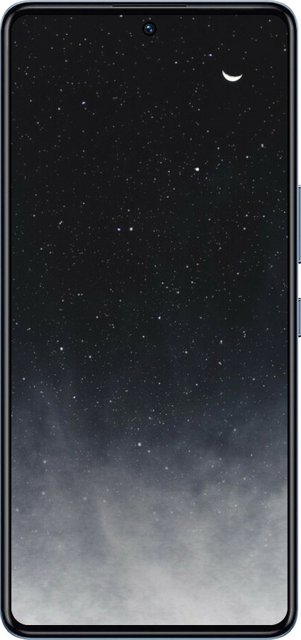 Силіконовий чехол Голубые облака, Голубая луна для Infinix GT 10 pro - 6396u-3172 изображение 