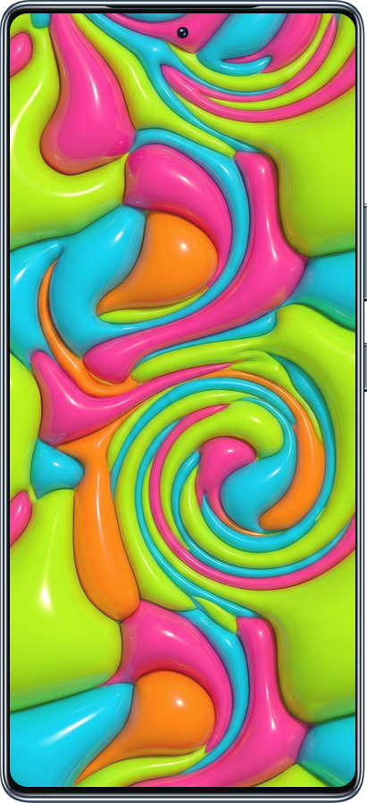 Силіконовий чехол Y2K Jelly Dream для Infinix GT 20 Pro - 6780u-3735 изображение 