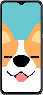 Силіконовий чехол Корги для Infinix Hot 11 Play - 6280u-2756 изображение 