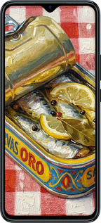 Силиконовый чехол Vintage Sardine Tin Phone для Infinix Hot 11 Play - 6772u-2756 изображение 