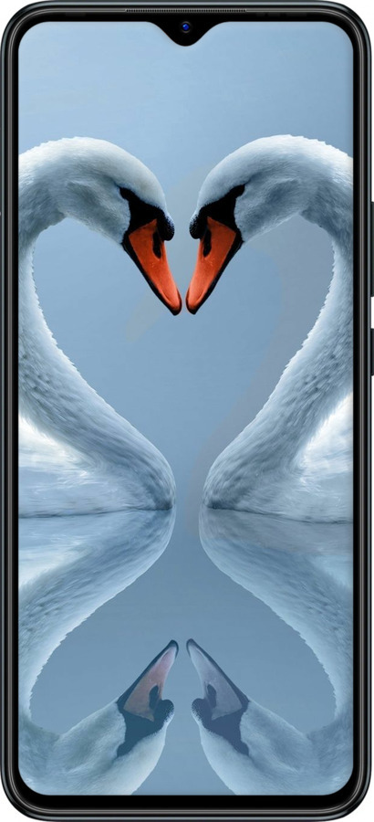 Силіконовий чехол Лебеді для Infinix Hot 11 Play - 6007u-2756 изображение 