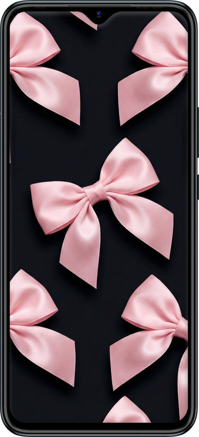Силиконовый чехол Coquette Ribbons Dark Coquette для Infinix Hot 11 Play - 6767u-2756 изображение 