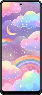 Силіконовий чехол Хмари та веселка для Infinix Hot 11S - 6312u-2757 изображение 
