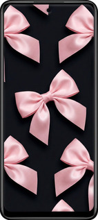 Силиконовый чехол Coquette Ribbons Dark Coquette для Infinix Hot 11S - 6767u-2757 изображение 