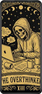 Силиконовый чехол The Overthinker для Infinix Hot 11S - 6774u-2757 изображение 