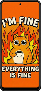 Силіконовий чехол Funny Cat для Infinix Hot 11S - 6786u-2757 изображение 